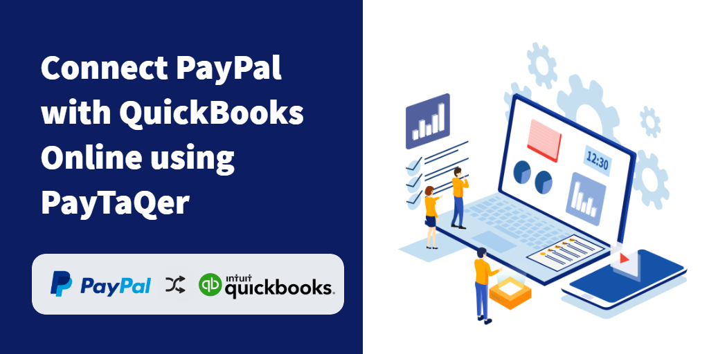 Connect paypal with quickbooks online using paytraqer