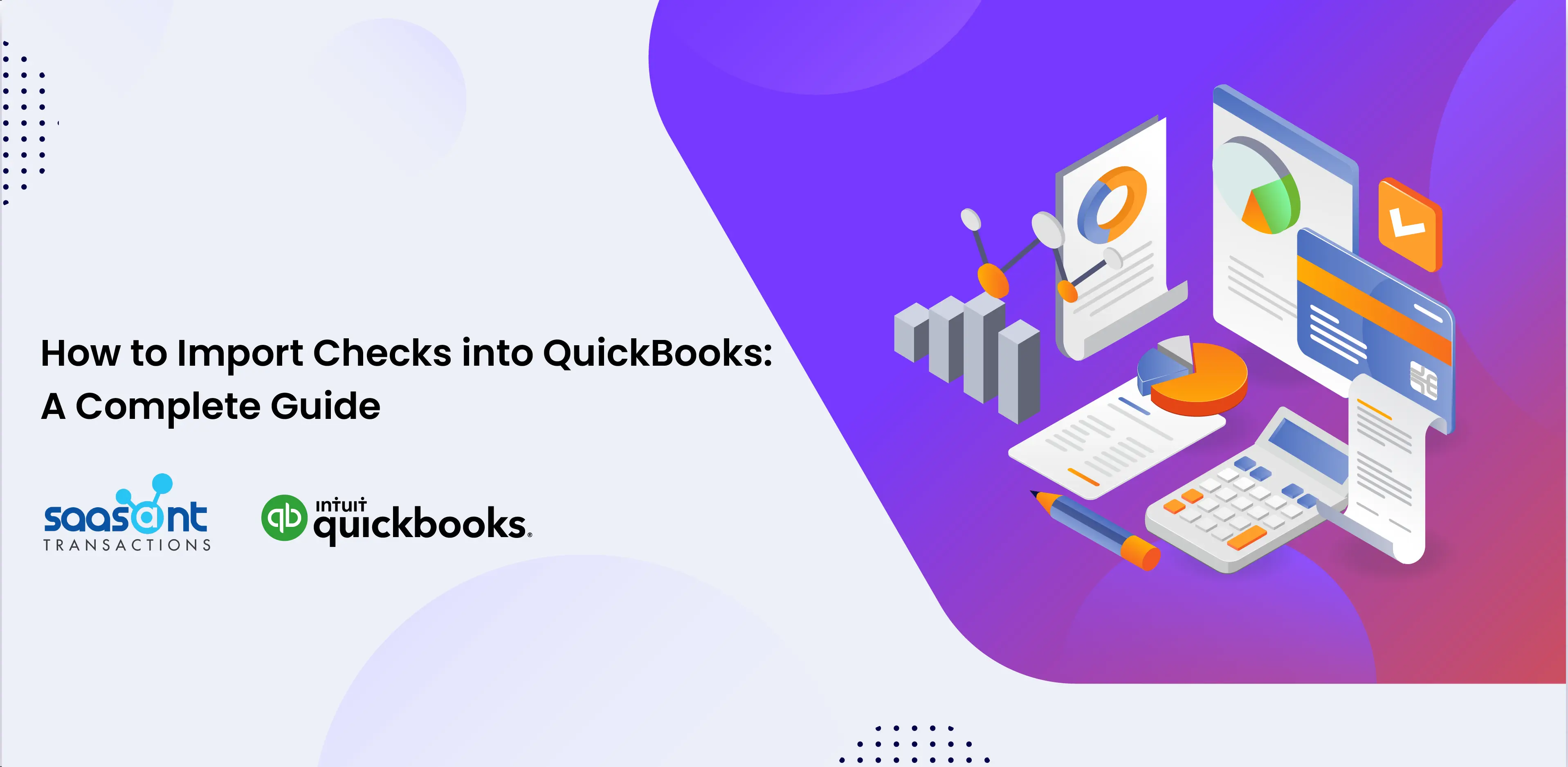 Import checks into QuickBooks